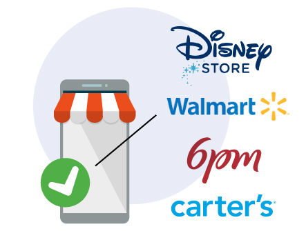 Acquista-da-storeche-non-spediscono negozi americani online - Disney Store, Walmart, 6pm, carter's